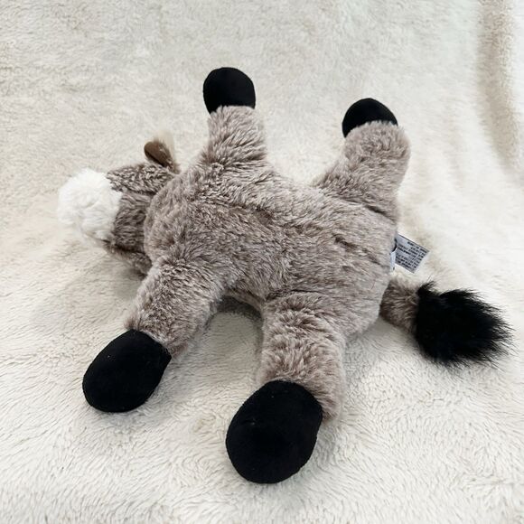 Unipak Longhorn Cow Brown Black 10” Stuffed Animal Toy Beanbag - Picture 5 of 6